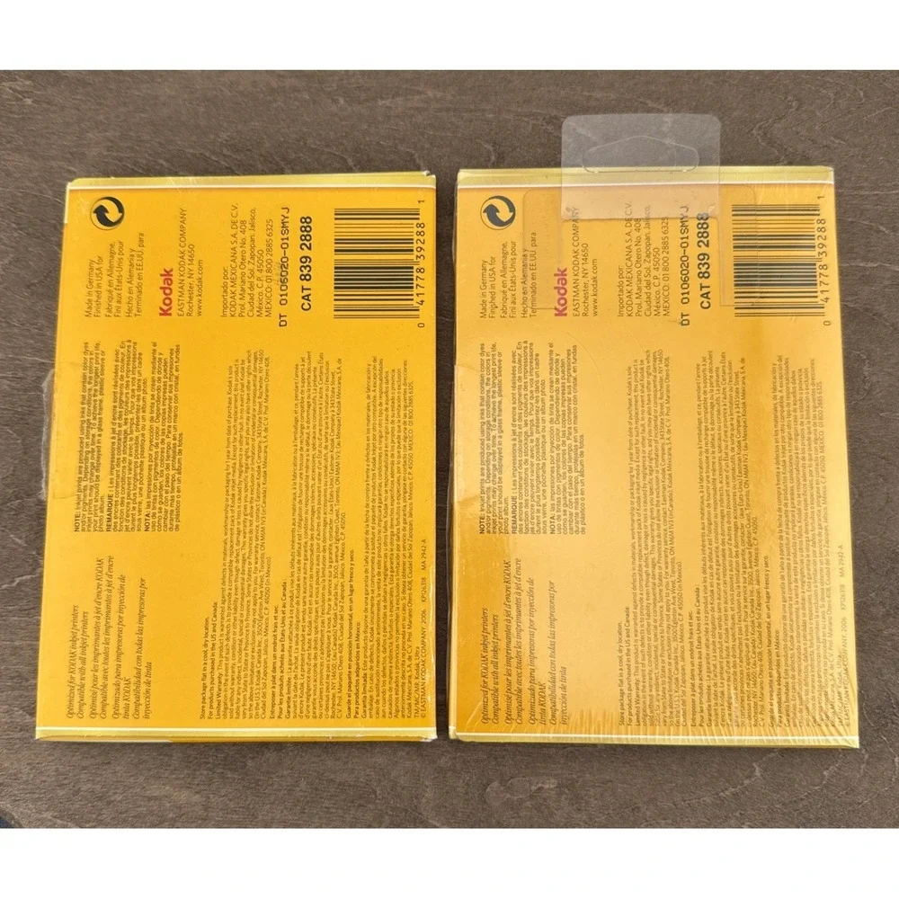 Kodak‎ Ultra Premium Instant Dry Photo Paper 30 Studio Semi Gloss Sheets 4x6 M